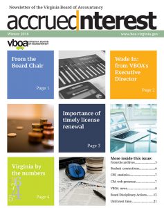 Newsletter Winter 2018