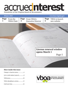 Newsletter ng taglamig 2020